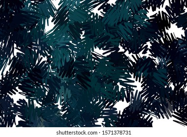 Dark Green vector pattern with sharp lines. Colorful shining illustration with lines on abstract template. Pattern for ad, booklets, leaflets.