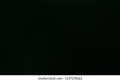 Dark Green vector polygon abstract background. Shining illustration, which consist of triangles. A completely new design for your business.