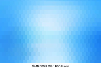 Dark Green vector polygonal illustration consisting of rectangles. Rectangular design for your business. Creative geometric background in origami style with gradient.