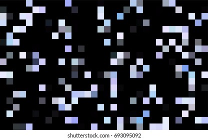 Dark Green vector polygonal illustration, which consist of rectangles. Rectangular pattern for your business design. Geometric background in Origami style with gradient. 