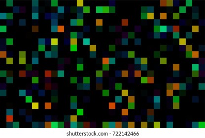 Dark Green vector polygonal illustration, which consist of rectangles. Rectangular pattern for your business design. Geometric background in Origami style with gradient. 