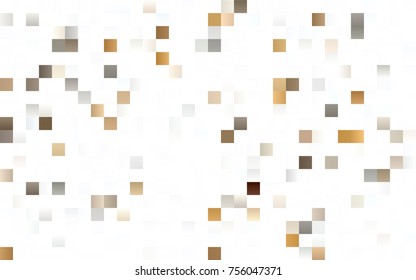 Dark Green vector polygonal illustration, which consist of rectangles. Rectangular pattern for your business design. Geometric background in Origami style with gradient. 