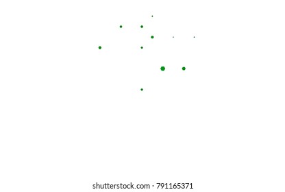 Dark Green vector polygonal illustration, which consist of hexagons. Hexagonal design for your business. Creative geometric background in Origami style with gradient
