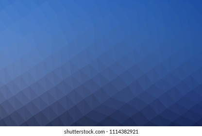 Dark Green vector polygonal pattern. Triangular geometric sample with gradient.  The polygonal design can be used for your web site.