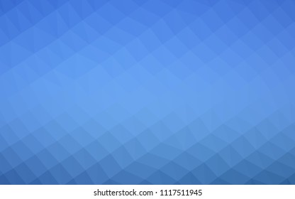 Dark Green vector polygonal pattern. A sample with polygonal shapes. Brand new style for your business design.