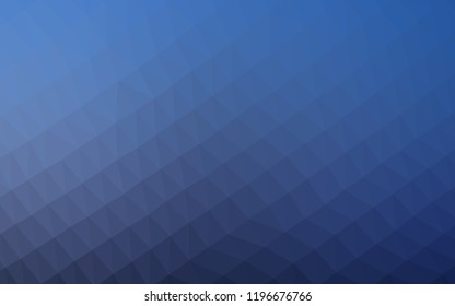 Dark Green vector polygonal template. Shining illustration, which consist of triangles. The best triangular design for your business.