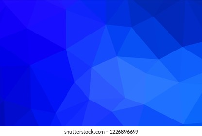 Dark Green vector polygonal template. Polygonal abstract illustration with gradient. A new texture for your web site.