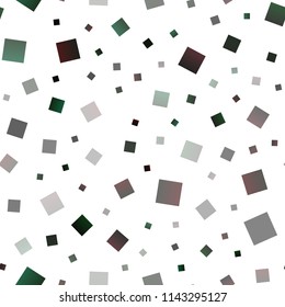 Dark Green vector seamless background with rectangles. Abstract gradient illustration with rectangles. Modern template for your landing page.