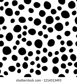 Dark Green vector seamless background with bubbles. Illustration with set of shining colorful abstract circles. Pattern for design of fabric, wallpapers.