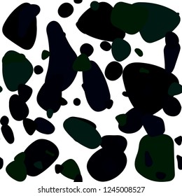 Dark Green vector seamless background with bubbles. Blurred bubbles on abstract background with colorful gradient. Template for business cards, websites.