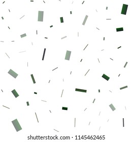 Dark Green vector seamless cover in polygonal style. Glitter abstract illustration with rectangular shapes. Pattern for busines ad, booklets, leaflets