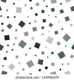 Dark Green vector seamless cover in polygonal style. Beautiful illustration with rectangles and squares. Pattern for busines ad, booklets, leaflets
