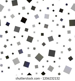 Dark Green vector seamless cover in polygonal style. Rectangles on abstract background with colorful gradient. Pattern can be used for websites.