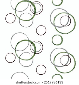 Verde escuro vetor cobertura sem costura com manchas. Design decorativo borrado em estilo abstrato com bolhas. Modelo de apresentação.