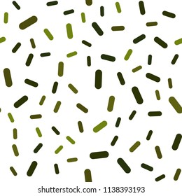 Dark Green vector seamless layout with flat lines. Shining colored illustration with sharp stripes. Pattern for ads, posters, banners.