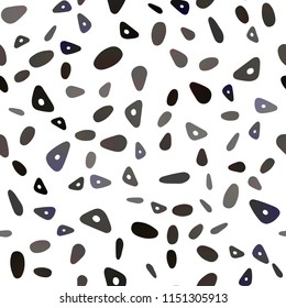 Dark Green vector seamless layout with circles, lines. Beautiful illustration with circles, triangles in nature style. Pattern for commercials.