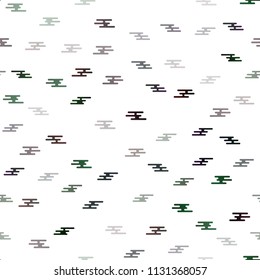 Dark Green vector seamless pattern with narrow lines. Lines on blurred abstract background with gradient. Smart design for your business advert.