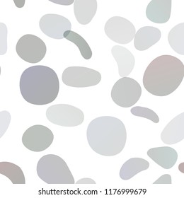 Dark Green vector seamless pattern with spheres. Blurred decorative design in abstract style with bubbles. Trendy design for wallpaper, fabric makers.