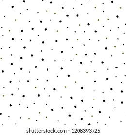 Dark Green vector seamless pattern with spheres. Blurred decorative design in abstract style with bubbles. Pattern for design of window blinds, curtains.