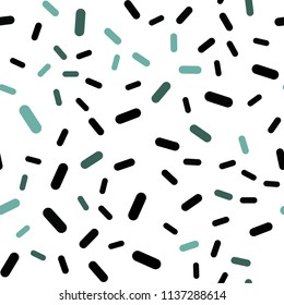 Dark Green vector seamless template with repeated sticks. Blurred decorative design in simple style with lines. The pattern for ad, booklets, leaflets.