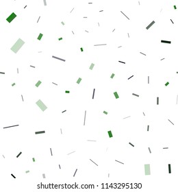 Dark Green vector seamless template with crystals, rectangles. Beautiful illustration with rectangles and squares. Pattern for commercials.