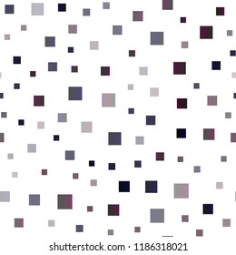Dark Green vector seamless template with crystals, rectangles. Decorative design in abstract style with rectangles. Pattern for commercials.