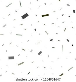Dark Green vector seamless texture in rectangular style. Glitter abstract illustration with rectangular shapes. Pattern for busines ad, booklets, leaflets