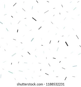 Dark Green vector seamless texture with colored lines. Modern geometrical abstract illustration with staves. Smart design for your business advert.