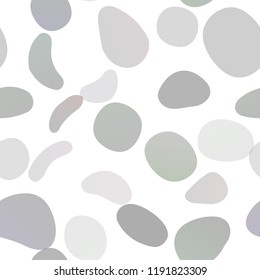 Dark Green vector seamless texture with disks. Modern abstract illustration with colorful water drops. Trendy design for wallpaper, fabric makers.