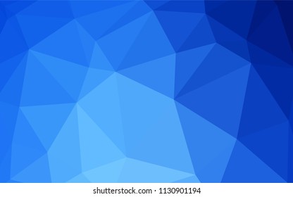 Dark Green vector shining triangular backdrop. Modern abstract illustration with triangles. Brand new style for your business design.