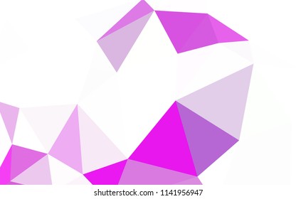 Dark Green vector shining triangular cover. A completely new color illustration in a polygonal style. Pattern for a brand book's backdrop.