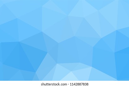 Dark Green vector shining triangular cover. Shining polygonal illustration, which consist of triangles. Template for cell phone's backgrounds.