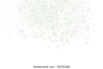 Dark Green vector of small triangles on white background. Illustration of abstract texture of triangles. Pattern design for banner, poster, cover.