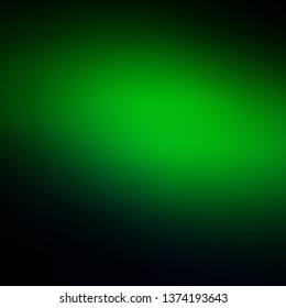 Dark Green vector smart blurred template. Brand new colorful illustration in blur style. New design for applications.