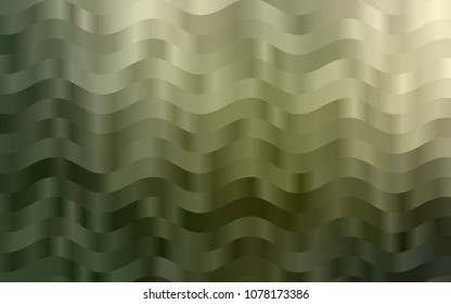 Dark Green vector template with abstract lines. A completely new color illustration in marble style. A completely new marble design for your business.