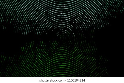 Dark Green vector template with abstract lines. Colorful illustration in abstract marble style with gradient. Textured wave pattern for backgrounds.