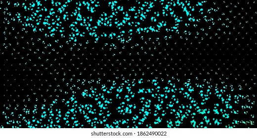 Dark green vector template with abstract forms. Simple design in abstract style with gradient forms. Simple illustration for your web site.