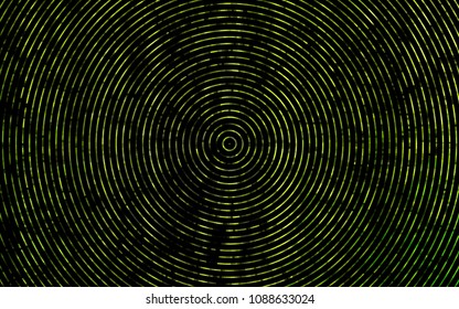 Dark Green vector template with bent lines. Colorful illustration in abstract marble style with gradient. The template for cell phone backgrounds.
