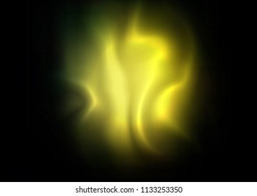 Dark Green vector template with bent ribbons. A completely new color illustration in marble style. Marble design for your web site.