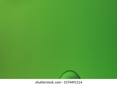 Dark Green vector template with bent lines. An elegant bright illustration with gradient. The elegant pattern for brand book.