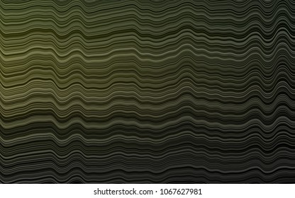 Dark Green vector template with bubble shapes. Creative illustration in halftone marble style with gradient. A completely new template for your business design.