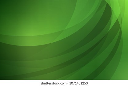 Dark Green vector template with bubble shapes. Shining crooked illustration in marble style. The best blurred design for your business.