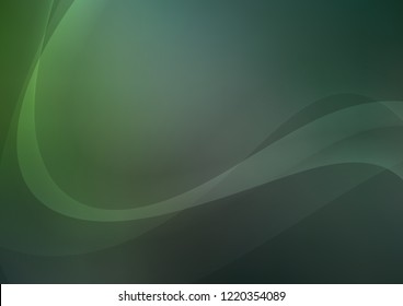 Dark Green vector template with bubble shapes. Colorful illustration in abstract marble style with gradient. A completely new marble design for your business.