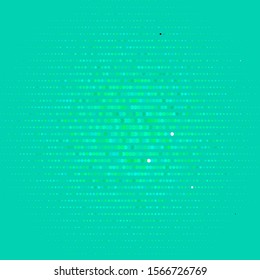 Dark Green vector template with circles. Abstract illustration with colorful spots in nature style. Pattern for wallpapers, curtains.
