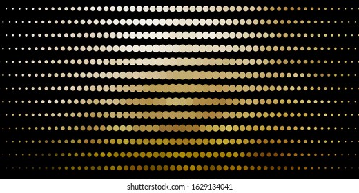 Dark Green vector template with circles. Modern abstract illustration with colorful circle shapes. Design for posters, banners.