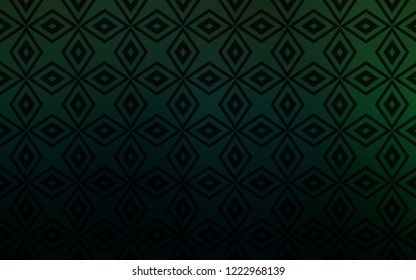 Dark Green vector template with crystals, rectangles. Illustration with set of colorful rectangles. Smart design for your business advert.