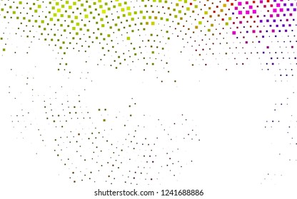 Dark Green vector template with crystals, rectangles. Glitter abstract illustration with rectangular shapes. Pattern for busines ad, booklets, leaflets