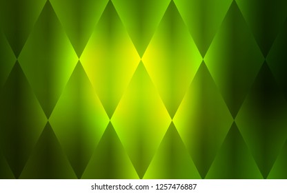 Dark Green vector template with crystals, rectangles. Modern abstract illustration with colorful rectangles. Smart design for your business advert.