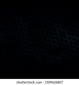 Dark Green vector template with crystals, triangles. Beautiful illustration with triangles in nature style. Pattern for websites.