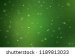 Dark Green vector template with ice snowflakes. Modern geometrical abstract illustration with crystals of ice. New year design for your ad, poster, banner.